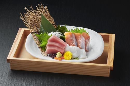 お造り3点盛り合わせ