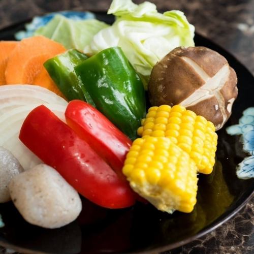 季節の野菜盛
