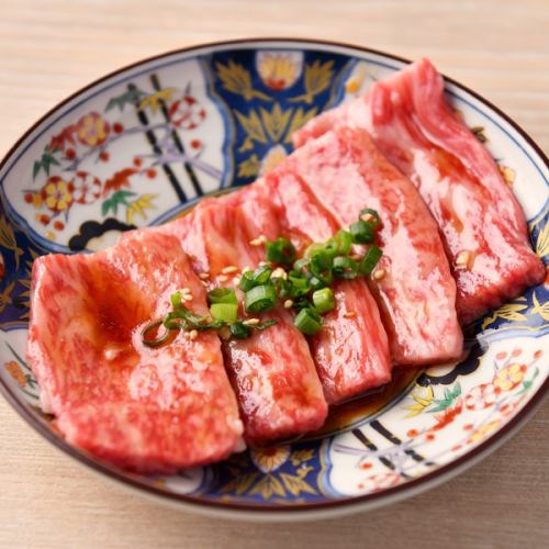 ときわ亭黒毛和牛 上カルビ