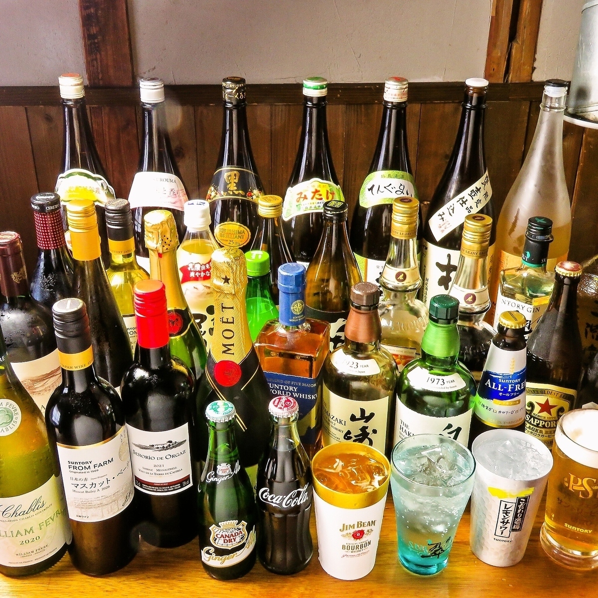 単品飲み放題をご用意!お好きなお肉とお酒を存分に楽しめます
