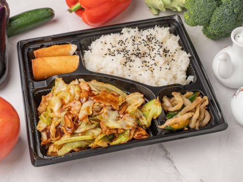回鍋肉弁当