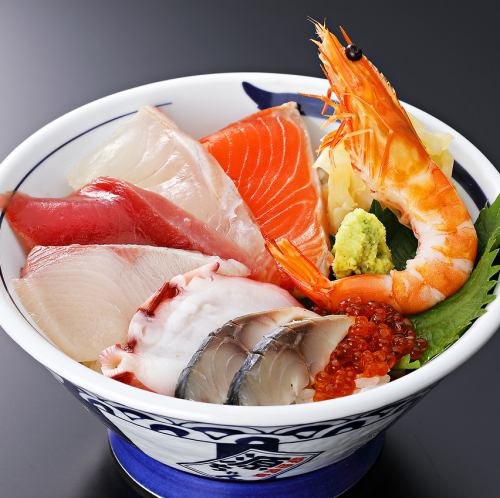 特選源ちゃん丼 (酢飯/味噌汁)