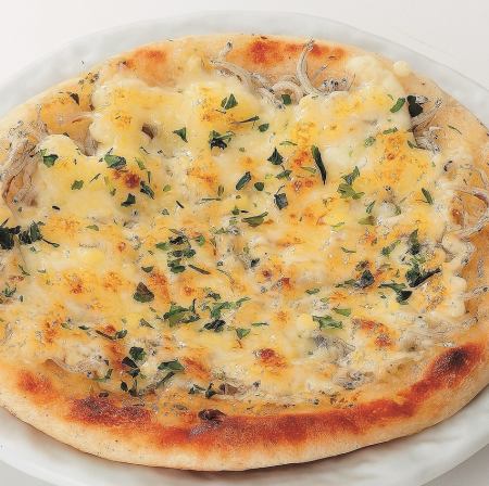 《人気No.2》定番 しらすピザ