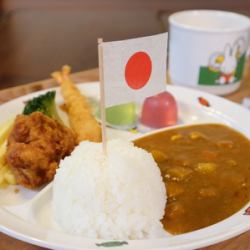 Kids curry plate (with juice and mini jelly)