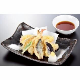 [1st place] Assorted tempura