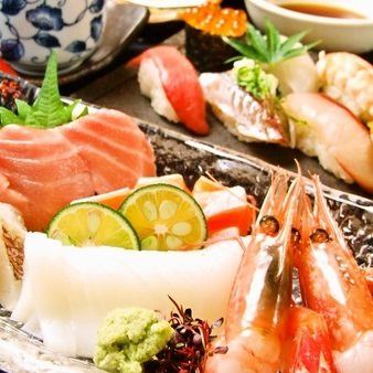 All-you-can-drink included! All-you-can-eat nigiri sushi course for women only 3500 yen → 3000 yen ☆