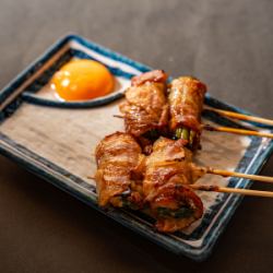 肉巻きニラ玉(二本入り)