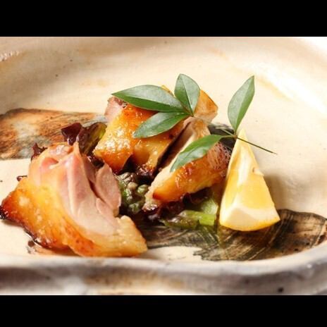 三河赤鶏の塩麹焼き