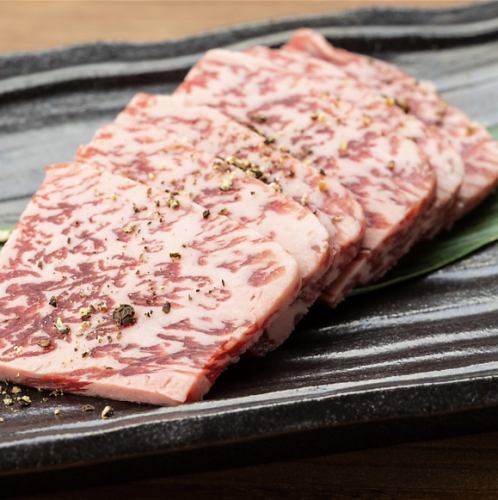 Japanese black beef cut off