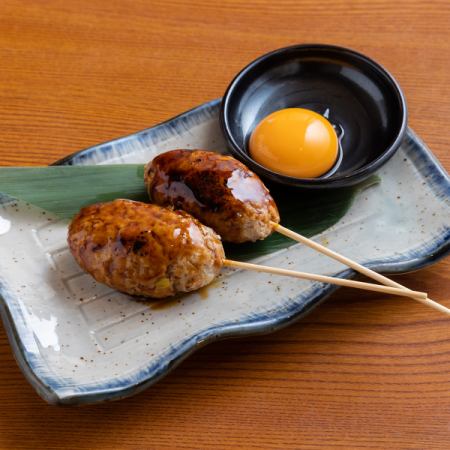【焼き鳥】月見つくね串