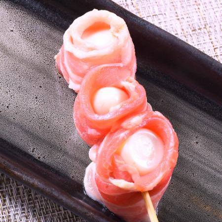 【野菜巻き串】うずら巻き串
