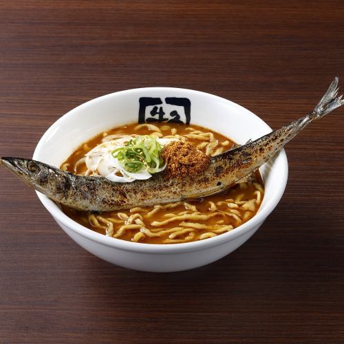 Gyukaku-style sanma ramen