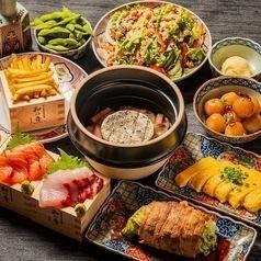 迎接和欢送派对的绝佳选择！【松套餐】3小时无限畅饮、生菜卷、五花肉卷、3种刺身等9道菜品