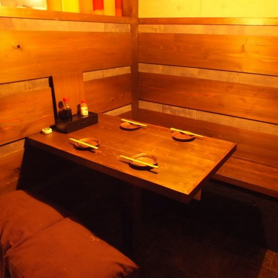 Japanese style interior with a calm atmosphere ★ Private room seats are very popular for various banquets!!