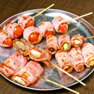 mini tomato bacon