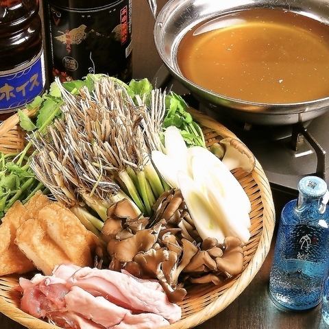 Starting in November, enjoy Sendai parsley hotpot with the perfect drink! Reservations are required 2 days in advance.