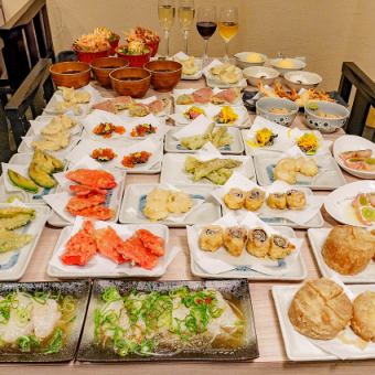 贅沢コース　飲み放題120分付