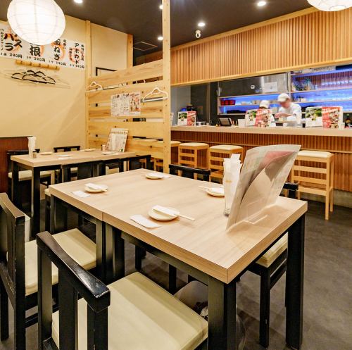 気軽に入れる店内