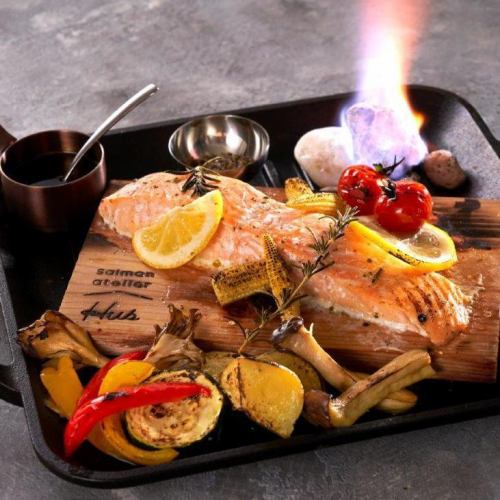 ◆◇ボリューム満点！ウッドプランクで焼き上げる”プランクBBQ150g”￥3,300(税込）◇◆