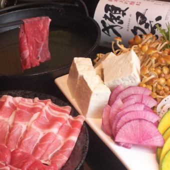 [Shabu-shabu x Yakitori course] 120 minutes with all-you-can-drink of 300 types 4,000 yen ☆ Includes draft beer