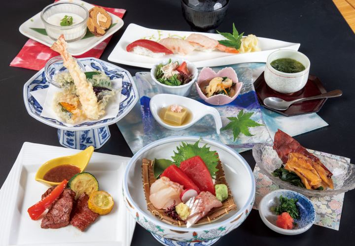 会席コース「青葉」【プレミアム飲み放題付】(9,000円)