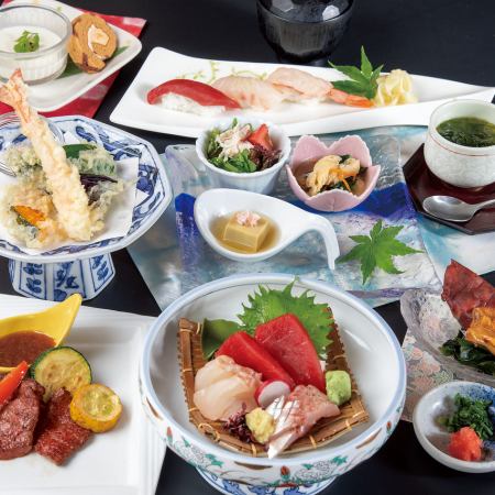 会席コース「青葉」　【120分飲み放題付】（8,000円）