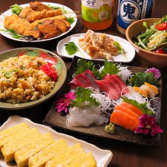 [Banquet Course (120 minutes all-you-can-drink included★)] <6 dishes total> 6,000 (tax included) Enjoy our popular menu items ◎