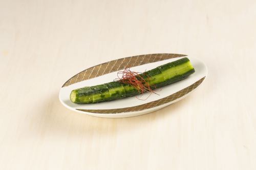 きゅうりの一本漬け