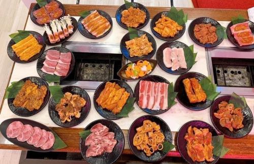 All-you-can-eat carefully selected Yakiniku!