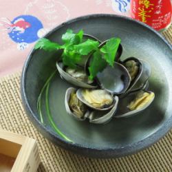 清蒸蛤蜊配日式高汤