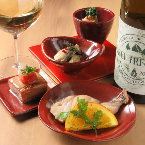 ワインの種類も豊富に!