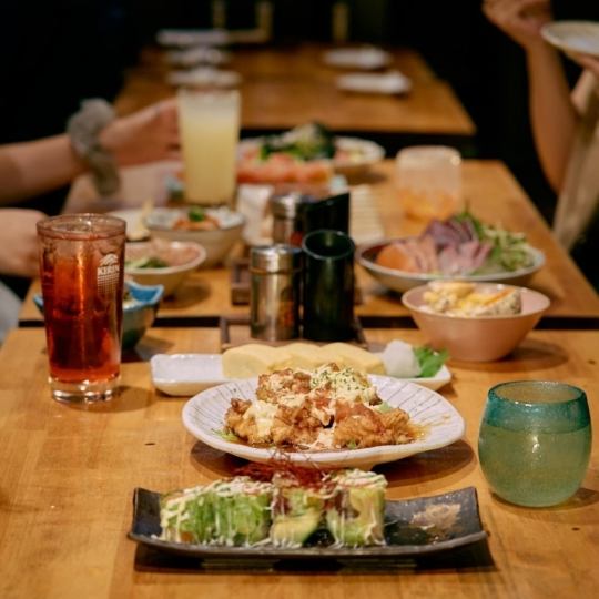 【3時間飲み放題】ゆったり♪旬の逸品料理コース〈全９品〉