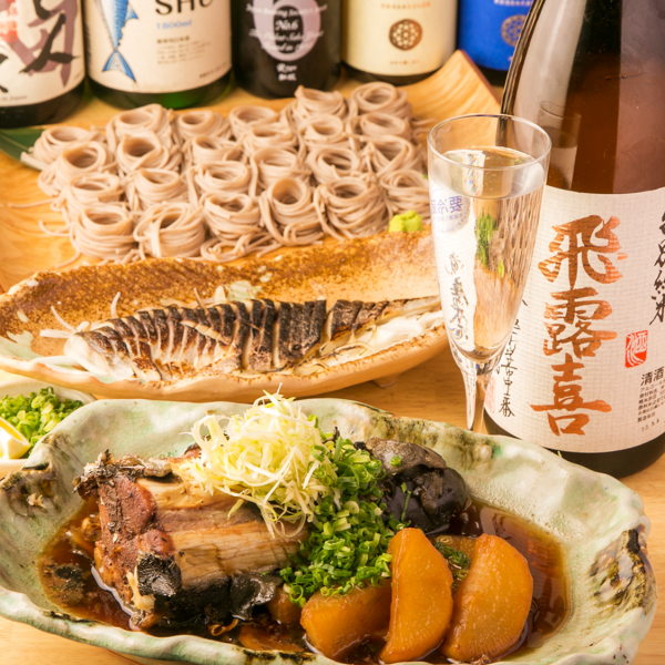 ◆お得なコースに日本酒飲み放題も！