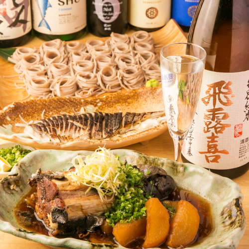 ◆お得なコースに日本酒飲み放題も！
