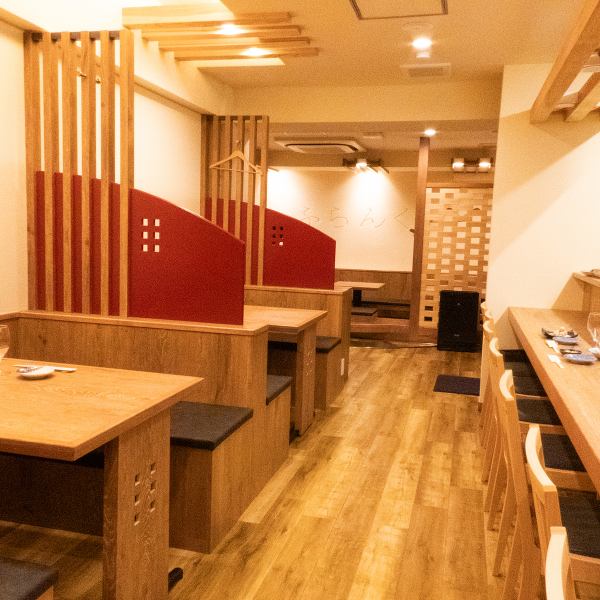 [Private store rental for 20 to 33 people] For large groups such as banquets and after-parties, we accept inquiries regarding private use! The spacious space allows you to enjoy events with a large number of people in a relaxed manner.Please feel free to contact us ♪