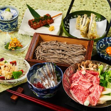 当日OK◆飲放込◆個別盛り◆歓送迎会◆常陸牛のすき焼きコース　2h　5,980円