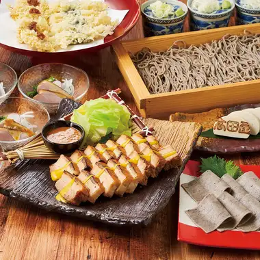 当日予約OK◆飲放込◆秋宴会【全6品】お手軽コース　4,460円