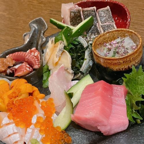 お造り5種盛り　(1人前)