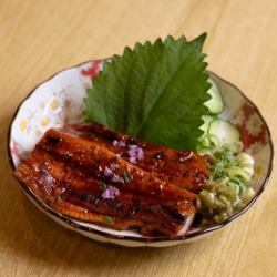 うなぎ蒲焼きあて