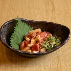 まぐろのラー油漬け