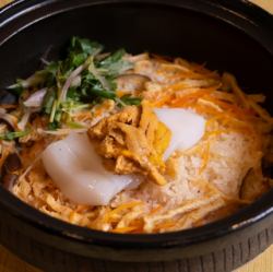 北海道京都　うにとイカの釜飯