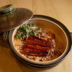 鹿児島　うなぎの釜飯