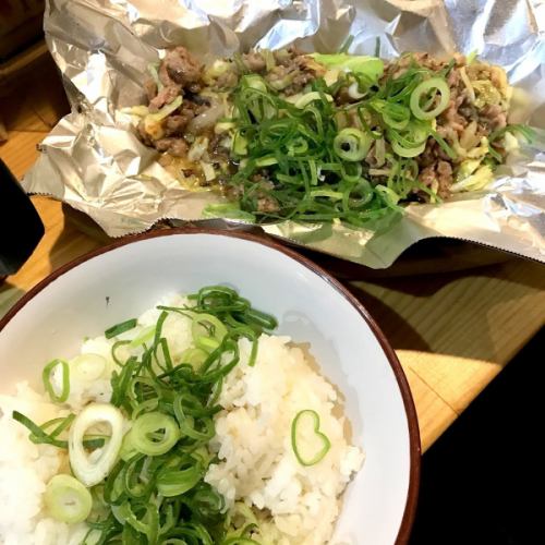 Ultimate, meat leek green onion rice