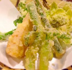 はもとお野菜の天ぷら