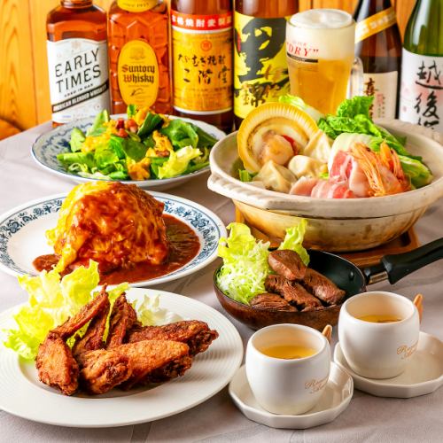 シーンを彩る!お得なランチセットにもこだわり有り