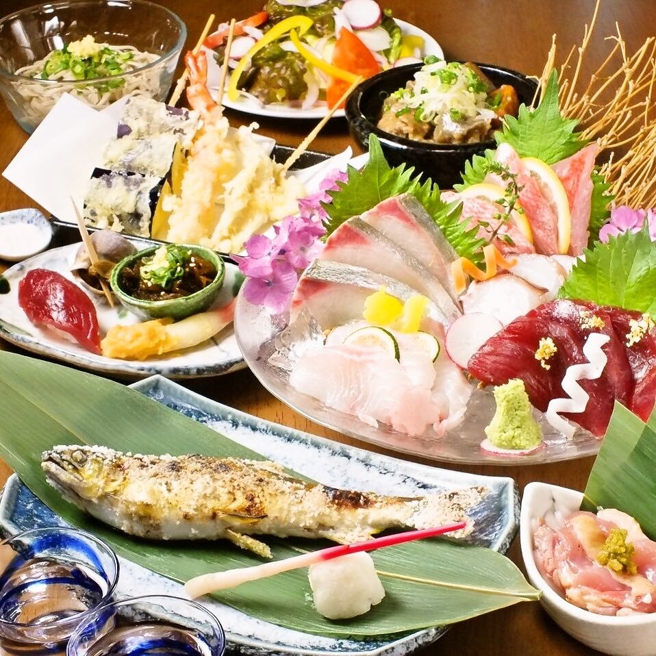 直接市場仕入！料理に合うお酒【日本酒・焼酎・ワイン】は1番のこだわりです！