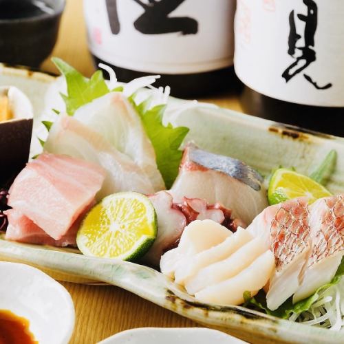 自慢の絶品鮮魚をご堪能下さい！
