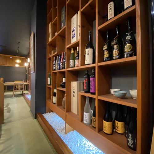 日本酒の種類豊富！！