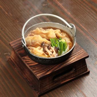 芝麻醤の炊き餃子