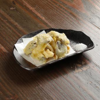 ヒラタケの天ぷら